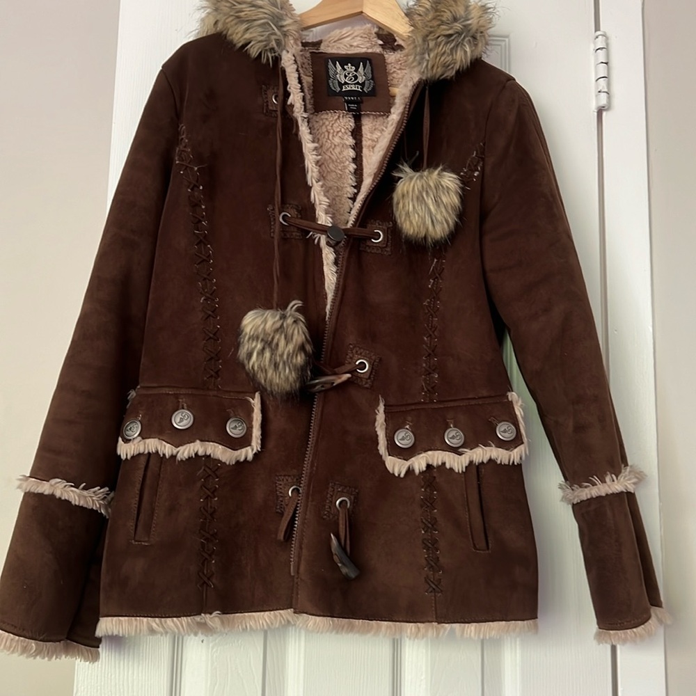 Shearling coat
